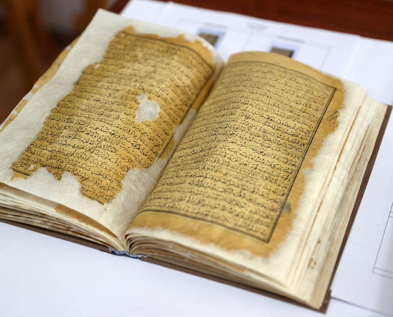 Konya’da klasik cilt ve kağıt restorasyonunu tamamlayan kursiyerler eserlerini tanıttı - Resim: 3