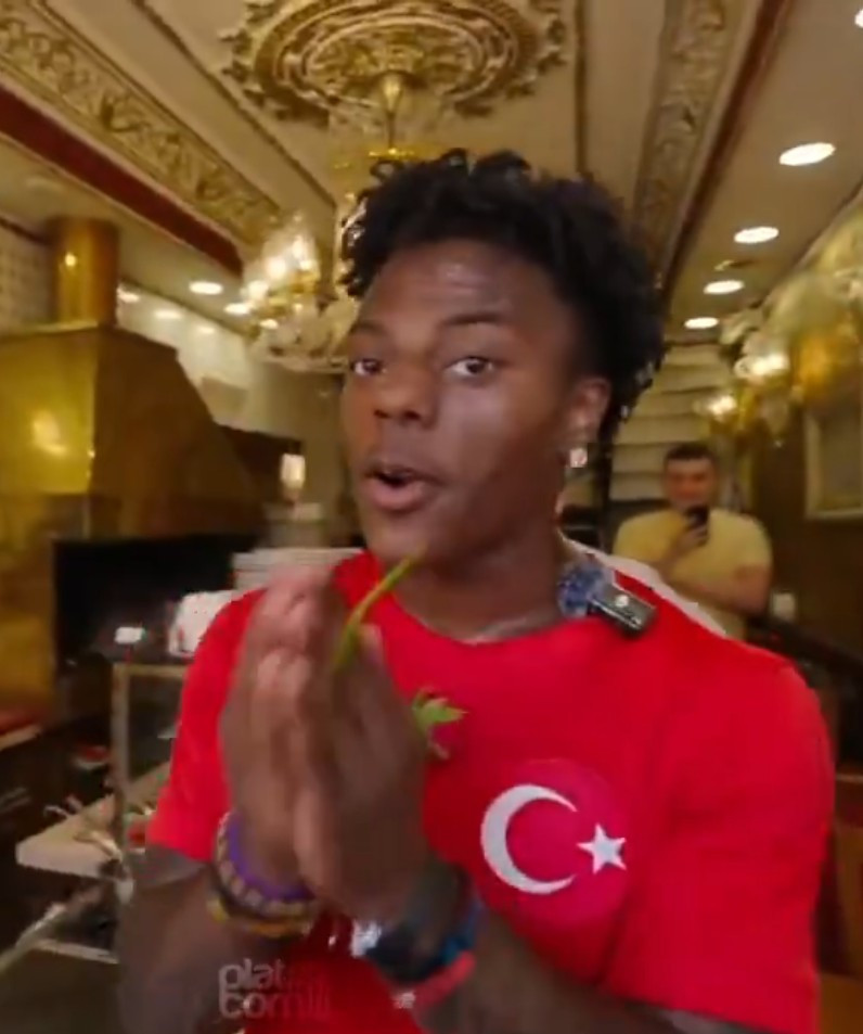 Ünlü YouTuber IShowSpeed, Türkiye’de döner yedi! O sözü vatandaşları çok kızdırdı - Resim : 1