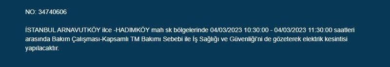 İstanbul’da büyük elektrik kesintisi olacak! BEDAŞ elektrik kesintilerini duyurdu - Resim: 6