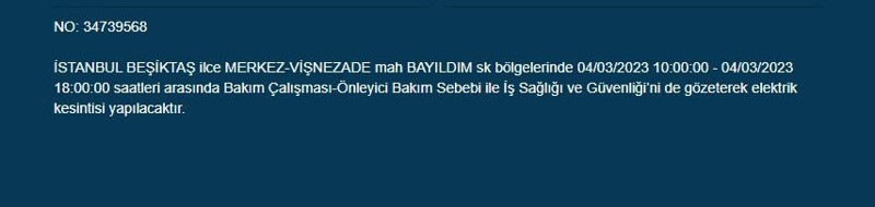 İstanbul’da büyük elektrik kesintisi olacak! BEDAŞ elektrik kesintilerini duyurdu - Resim: 12