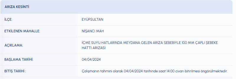 İSKİ'den açıklama geldi! Hangi ilçelerde su kesilecek? İSKİ su kesintisi listesini paylaştı! Önleminizi alın, musluklardan sular akmayacak! - Resim: 9