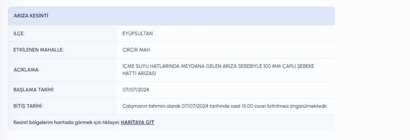 İstanbul’da 7 Temmuz (bugün) su kesinti listesi! Saatlerce sular gelmeyecek! İSKİ duyurdu dikkat! Önleminizi alın! Susuz kalmayın! - Resim: 4
