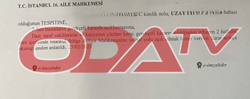 Adli Tıp'ın raporu belli oldu! Hacı Sabancı'nın babalık davasında karar verildi! - Resim: 6