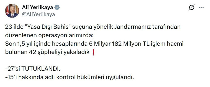 23 ilde 'yasa dışı bahis' operasyonları! Çok sayıda şüpheli tutuklandı - Resim: 4