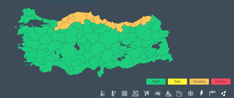 Karadeniz sele teslim! Meteorolojiden 13 il için turuncu kodlu uyarı - Resim: 5