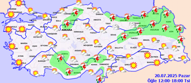 Hafta sonu hava nasıl olacak, yağmur yağacak mı? Meteoroloji uyardı: Yeni haftada sıcaklıklar daha da artacak! - Resim: 2