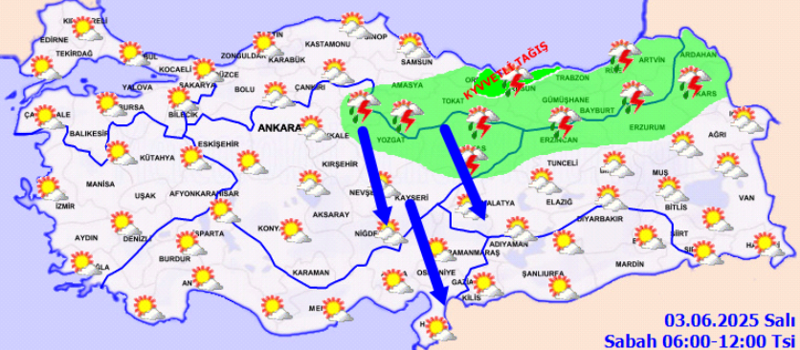 Bugün ve yarın hava nasıl olacak? Meteoroloji hava durumu raporunu açıkladı: İşte beklenen tahminler! - Resim: 1
