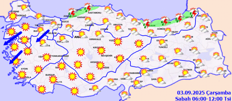 İstanbul'da yağmur yağacak mı, bugün hava nasıl olacak? Meteoroloji o illeri uyardı: İşte detaylar - Resim: 1