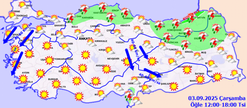 İstanbul'da yağmur yağacak mı, bugün hava nasıl olacak? Meteoroloji o illeri uyardı: İşte detaylar - Resim: 2