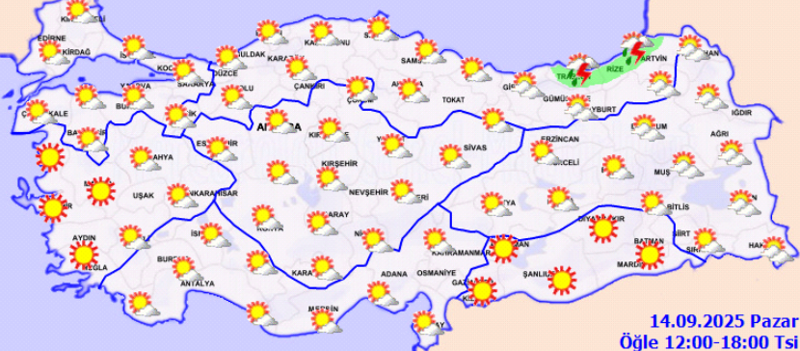 Yeni haftaya dikkat! Havalar serinliyor: O bölgelerde sağanak yağış etkili - Resim: 2