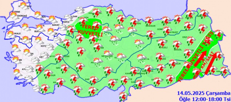 Meteoroloji'den kritik uyarı: 7 kent için "sarı" alarm verildi! - Resim: 2