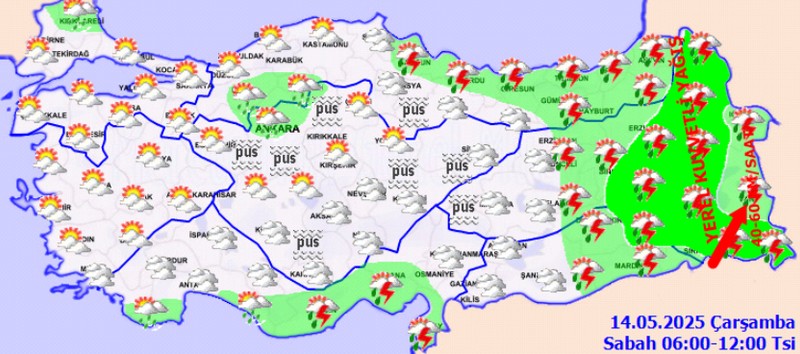Meteoroloji'den kritik uyarı: 7 kent için "sarı" alarm verildi! - Resim: 1