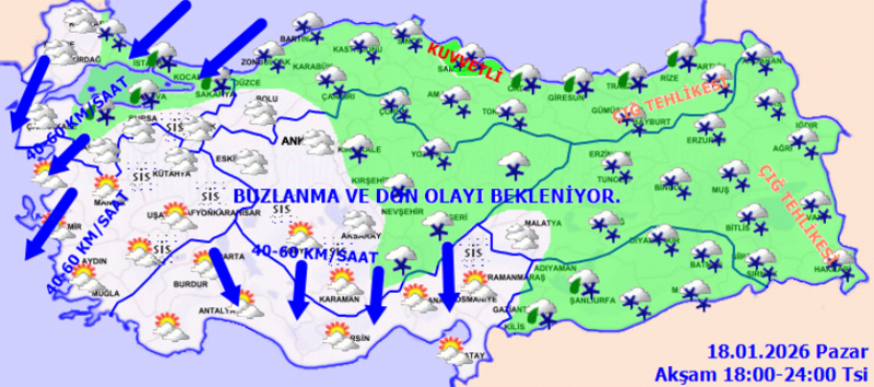 Meteoroloji, Valilik ve AKOM’dan kar uyarısı: İstanbul için saat verildi - Resim: 6