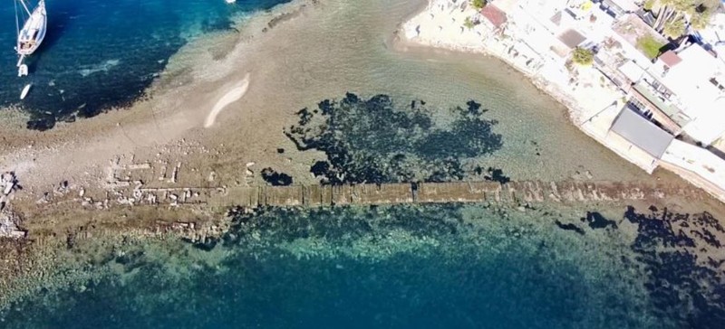 Bodrum'da tam 3 bin 500 yıldan bu yana aynı yerde duruyordu. Yeniden ortaya çıktı. Halk görmek için bölgeye gitti - Resim: 3