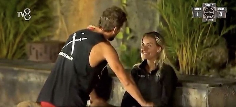 Aşk iddiaları Survivor'ı karıştırmıştı! Aycan Yanaç ile Adem Kılıççı sevgili mi? Canlı yayında ilk kez açıkladı - Resim: 1