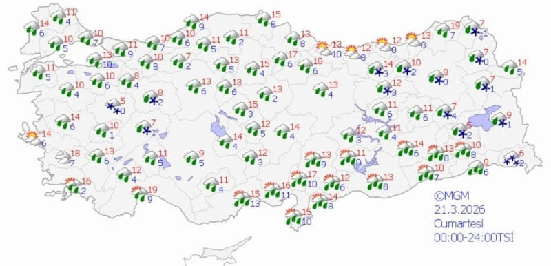Bayramda hava nasıl olacak? 17 il için MGM'den uyarı - Resim : 2