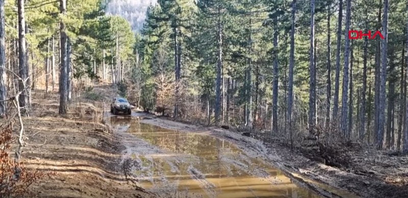 Osmaniye'de arazi aracıyla 1400 metre yüksekliğe kadar çıktı. Tek bir şey için oradaydı - Resim: 1