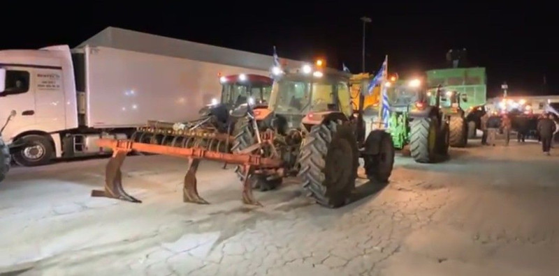 Çiftçi eylemi Türkiye sınırını kilitledi! - Resim: 5