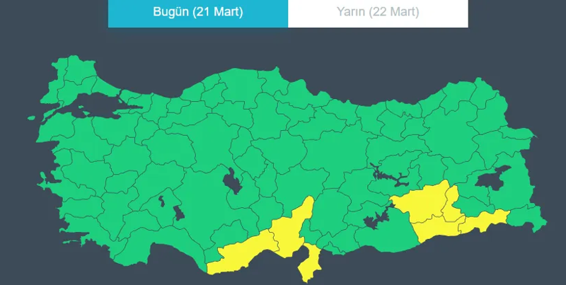 Meteoroloji'den 7 il için sarı kodlu alarm: Kuvvetli yağış ve rüzgâra dikkat! - Resim: 4