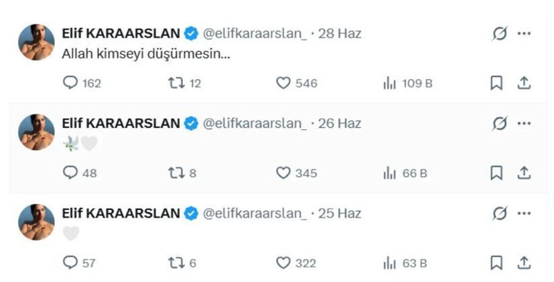 Eski hakem Elif Karaarslan cezaevinden tahliye oldu! İlk paylaşımı gündem oldu - Resim: 4