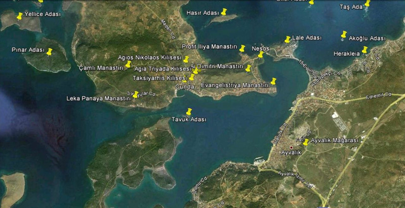 Ege'de gizemli ada yeniden doğuyor! Türkiye'nin 'Venedik Bienali' olabilir: Ayvalık ve Cunda'dan özel elektrikli botlarla gidilecek - Resim: 3