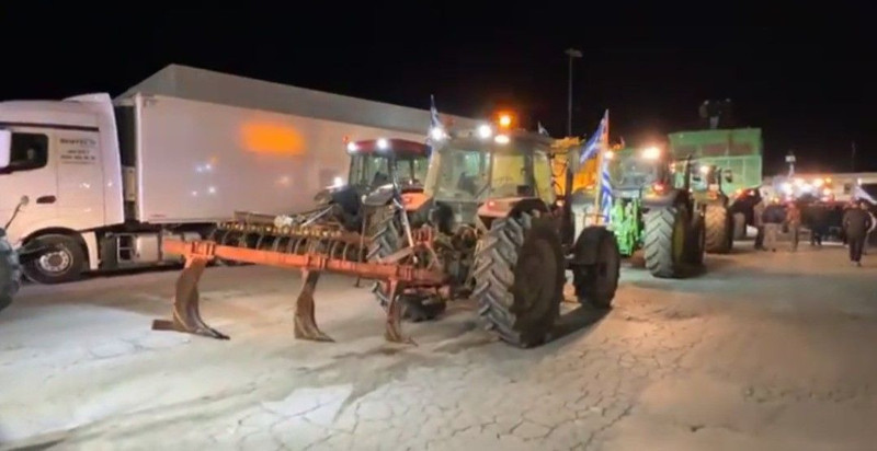Çiftçi eylemi Türkiye sınırını kilitledi! - Resim: 3