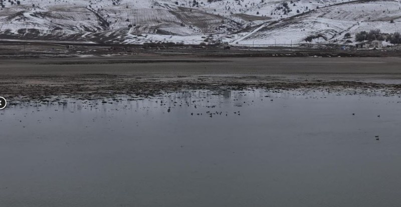 Sivas'ta göçmen kuşların uğrak yeri doğa harikası göl çöle dönmüştü! Son manzarası yeniden görenleri kendisine hayran bıraktı - Resim: 3