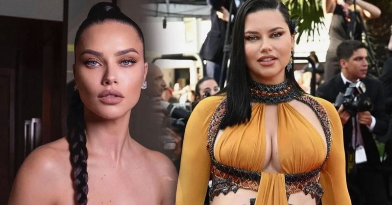 Kilolu halinden eser kalmadı! Victoria's Secret meleği Adriana Lima adeta eridi! Son pozları gündem oldu - Resim: 2