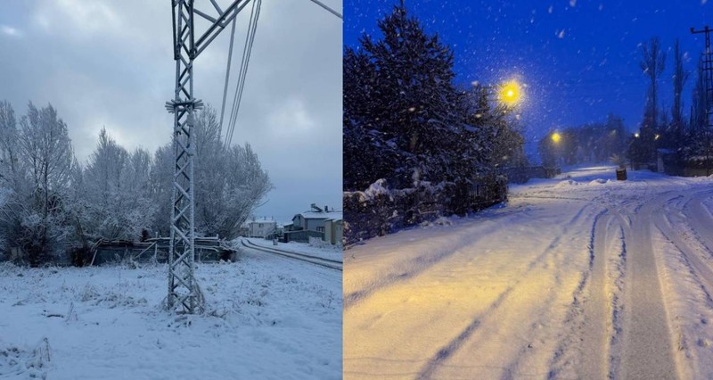 Sibirya soğuklarının etkili olduğu Sivas'ın o ilçesinde termometre rekoru kırıldı. -30 derecede hayat durdu - Resim: 3