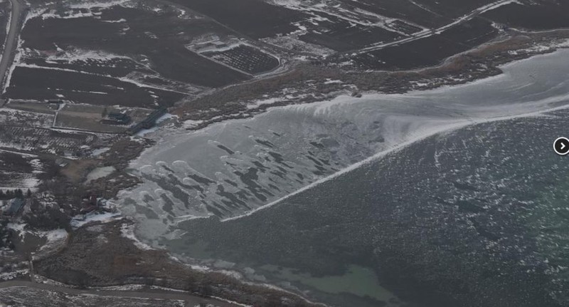 Sivas'ta hava sıcaklığı -10 dereceye kadar indi. Resmi koruma altındaki doğa harikası bölgeye gidenler gördükleri manzaraya inanamadı - Resim: 4