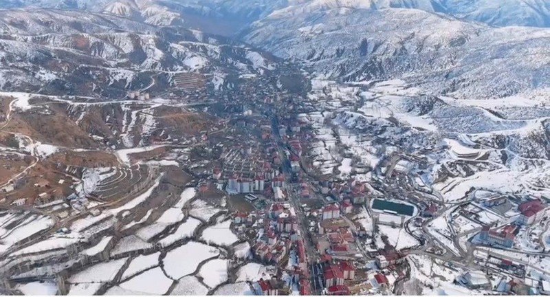 Bitlis'in yeşillikler içindeki saklı cenneti havadan görüntülendi. "Keşfedilmeyi bekleyen bir hazine" - Resim: 1