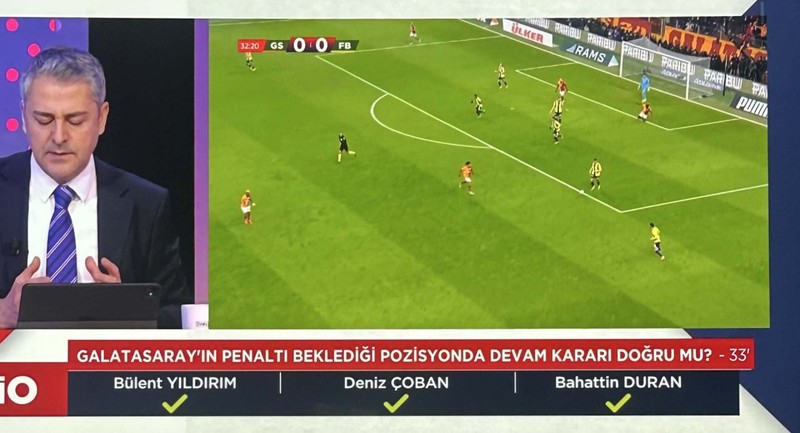 Galatasaray- Fenerbahçe derbisine damga vuran iki penaltı pozisyonu! "Bu pozisyon net penaltı! Devam kararı yanlış" - Resim: 5