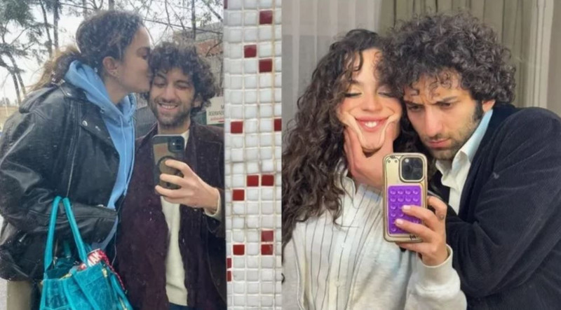 Aslı Bekiroğlu ve rapçi sevgilisi tatilde aşka geldi! Şezlongda dudak dudağa görüntülendi - Resim: 2