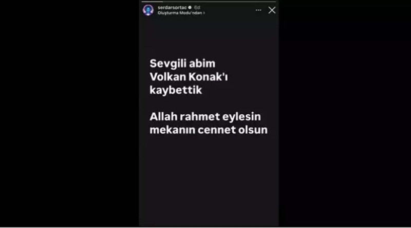 Ani ölümü herkesi üzdü! Volkan Konak için sanat dünyasından taziye mesajları! "Bayram acıya büründü" - Resim: 11