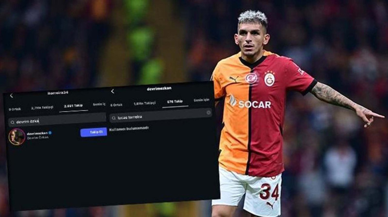 Lucas Torreira, Devrim Özkan’ı unutamıyor! Yeni hamlesi dikkat çekti! - Resim: 5