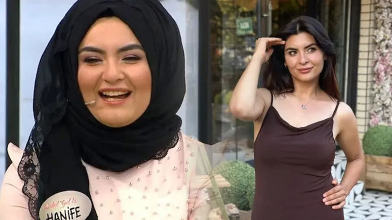 Fenomen gelin adayı Hanife sessiz sedasız evlendi! - Resim: 2