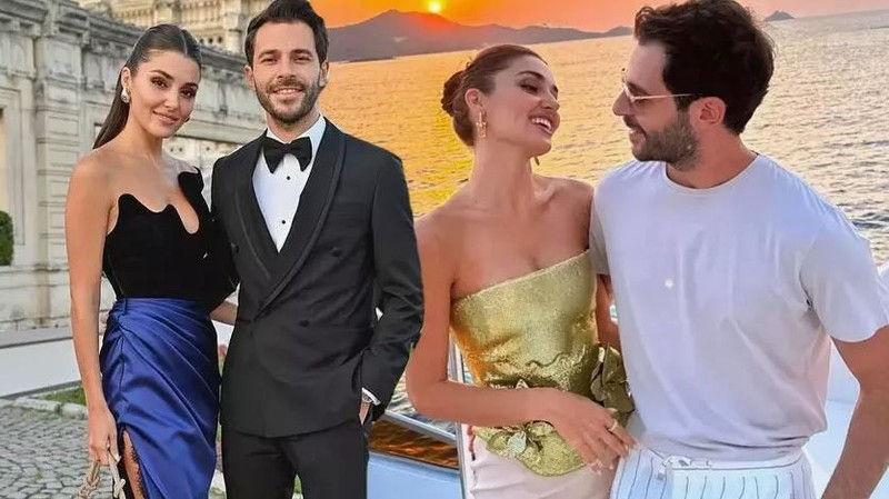 Hande Erçel'den nefes kesen Maldivler pozları! Bikinili kareleriyle sosyal medyayı kasıp kavurdu, o hali beğeni yağmuruna tutuldu - Resim: 2