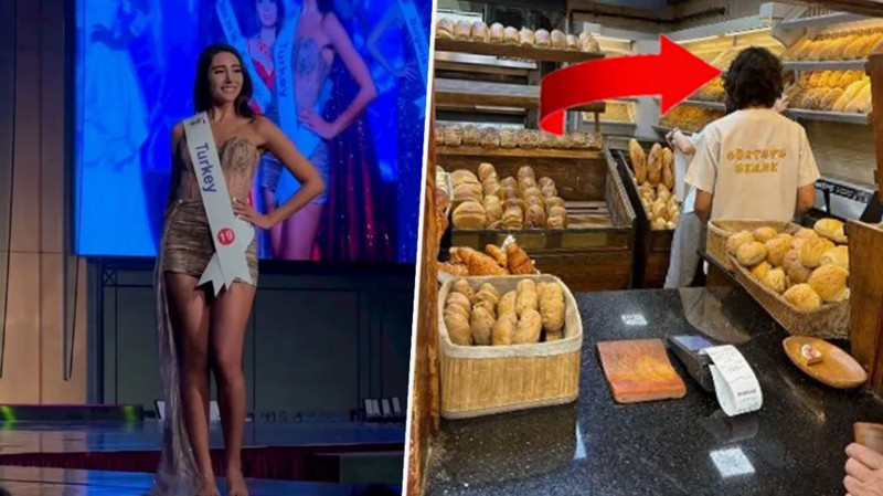 Uluslararası yarışmalarda Türkiye'yi temsil etmişti! Miss Turkey güzeli iş bulamayınca fırıncı oldu! - Resim: 3