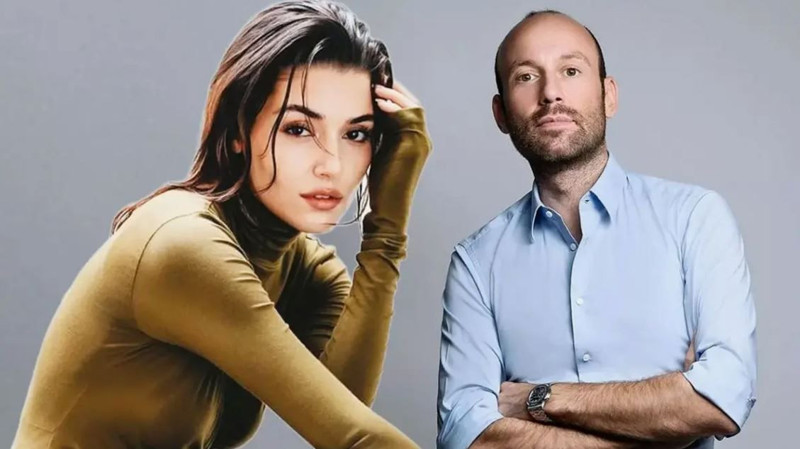 Hande Erçel ve Onur Güvenatam ilk kez yan yana görüntülendi! Aşk havalimanında belgelendi - Resim: 2