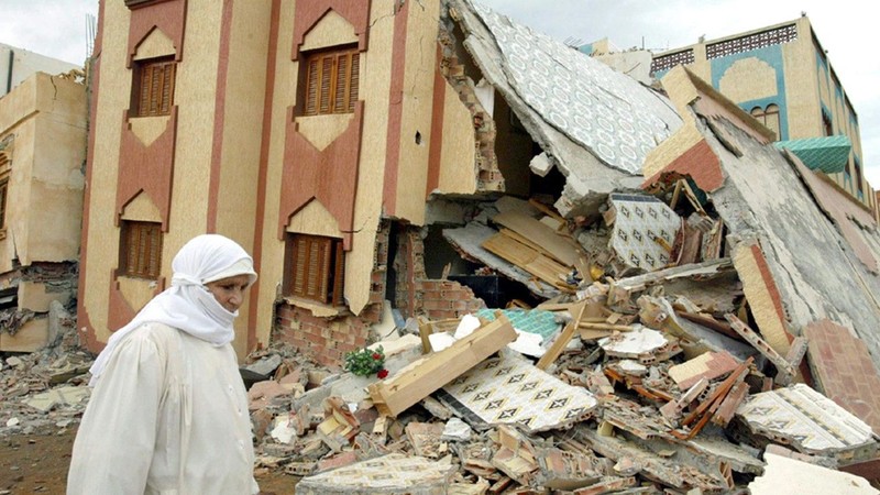 Fas'ta 7 büyüklüğünde deprem! Yüzlerce ölü var! Görüntüler korkunç - Resim: 1