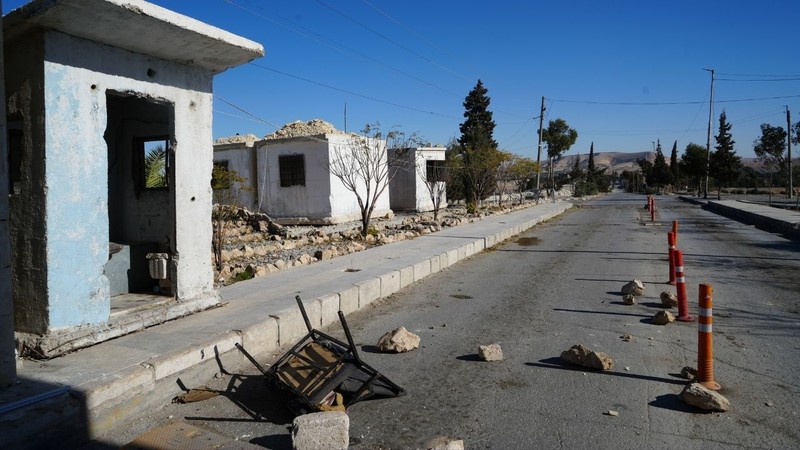 Teröristlerden alınan Tişrin Barajı görüntülendi - Resim: 1