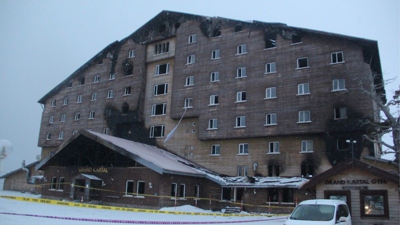 Kartalkaya’da yangın faciasının yaşandığı otel mühürlendi - Resim: 1