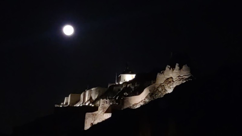 Van'da gece vakti kayda alındı. Tarih ile doğanın eşsiz buluşması büyüledi - Resim: 4