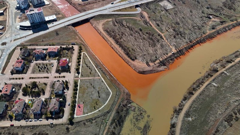 Sivas'ta ilginç doğa olayı havadan görüntülendi. Bin 355 kilometre uzunluğundaydı - Resim: 3