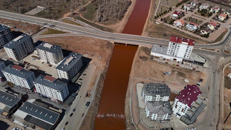 Sivas'ta ilginç doğa olayı havadan görüntülendi. Bin 355 kilometre uzunluğundaydı - Resim: 5