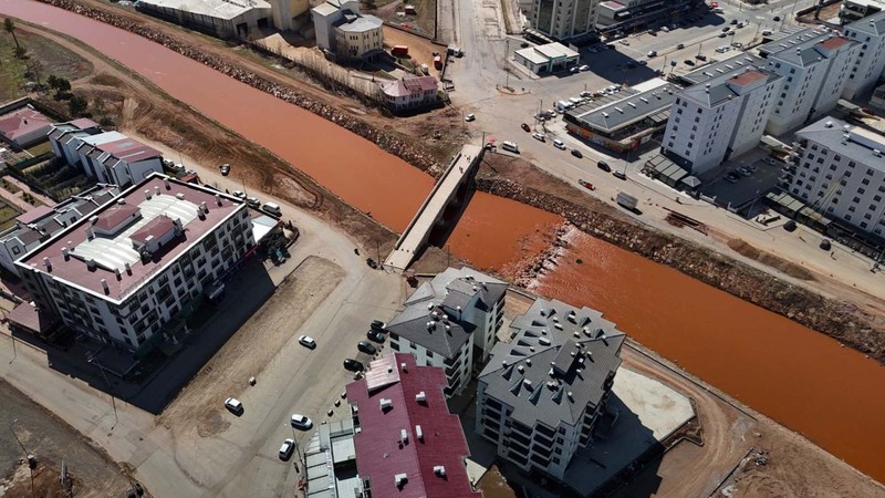 Sivas'ta ilginç doğa olayı havadan görüntülendi. Bin 355 kilometre uzunluğundaydı - Resim: 6