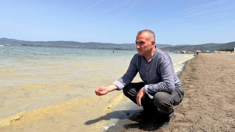 İznik gölünden gelen görüntüler endişelendirdi - Resim: 2