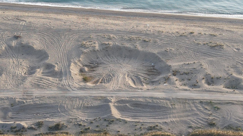Kum hırsızları sahilleri talan etti: Bölge dronla görüntülendi! - Resim: 8