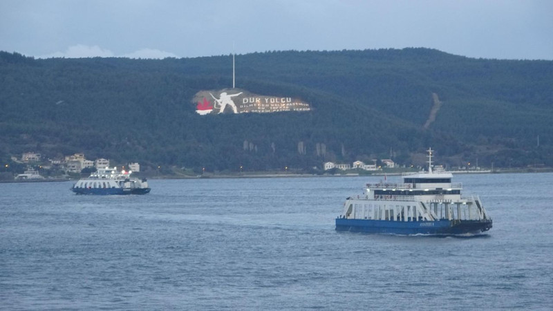 Feribot seferlerine fırtına engeli - Resim: 1