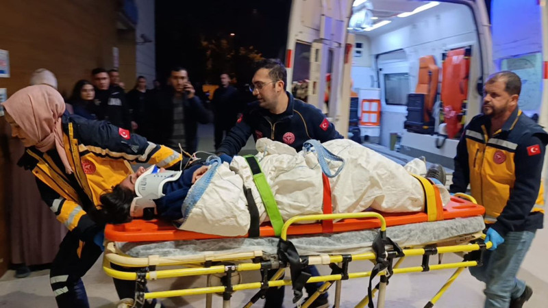 Zincir markette korkunç kaza! Yaşam savaşı veriyor - Resim: 1